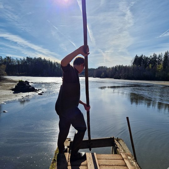 Abfischung - Teiche ablassen