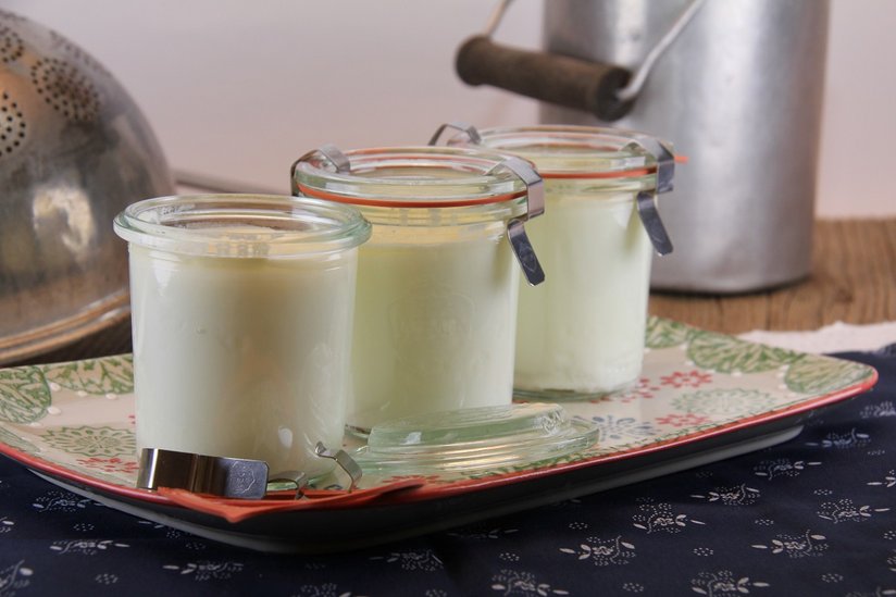 Joghurt im Glas