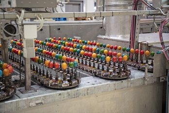 Packanlage für Ostereier