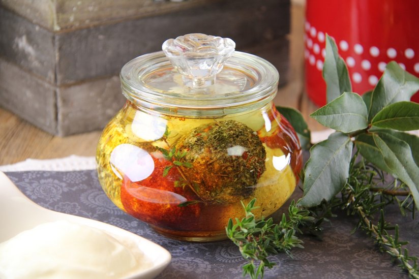 Frischkäsebällchen in Öl ©Elisabeth Heidegger/LK Niederösterreich