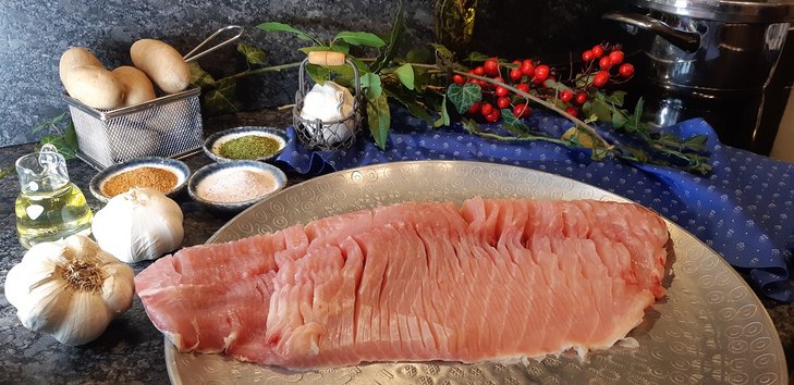 Geschröpfter Karpfen