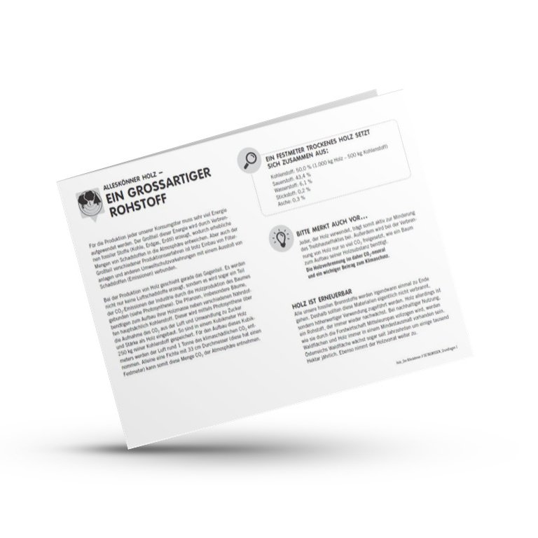 Rohstoff Holz: Detailwissen