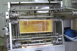 Verarbeitung von Honigwaben