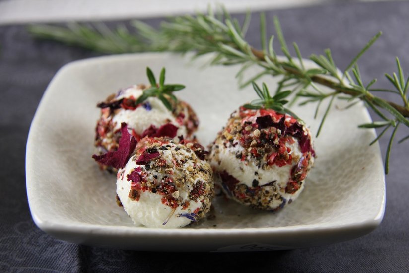 Frischkäsebällchen ©Elisabeth Heidegger/LK Niederösterreich