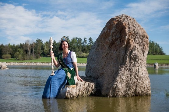 Karpfenkönigin Luna I.