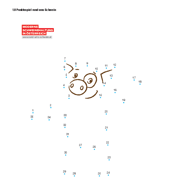 Punktespiel rund ums Schwein von AMA GesmbH, VÖS und BMLRT