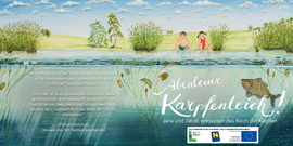 Kinderbuch Abenteuer Karpfenteich des NÖ Teichwirteverband von Leo Kirchmaier und Brigitte Baldrian