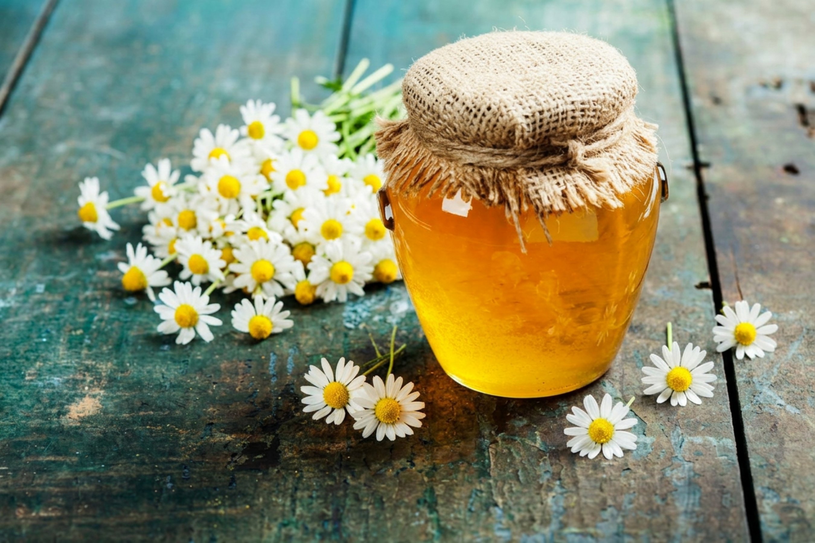 Gänseblümchen Gelee