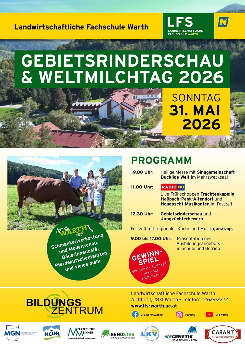 Weltmilchtag & Rinderschau Titelimage